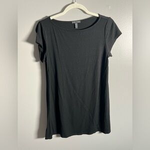 Eileen Fisher‎ Casual Black Top- Small